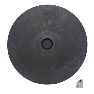Used Roland CY-12C 2-Zone Crash Cymbal Pad - Very Good image 1