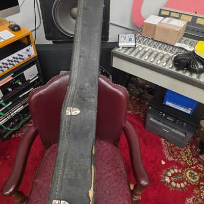 Victoria Fender Coronado Gibson EB Bass Case Yellow Lined 1960s image 14