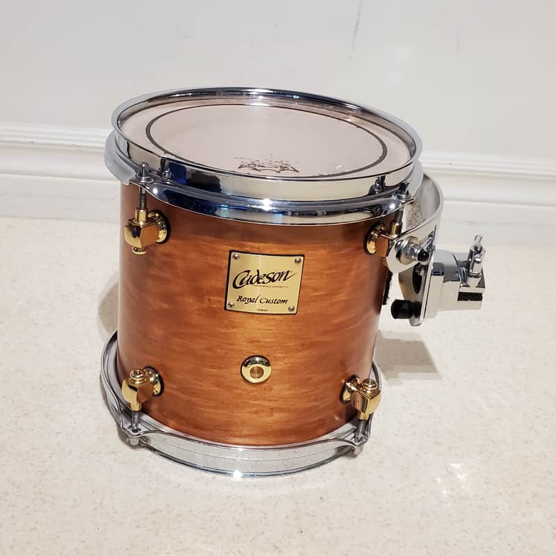 *Cadeson* Tom Drum - Maple 8"x8" - Gorgeous Mint Clean image 1