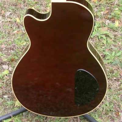 Yairi KYF-2 CTM Electric Acoustic Guitar Figured Maple Top with Fishman Presys Pickup System 2014 - Transparet Blue+Yairi Hard Case plus more extras image 7