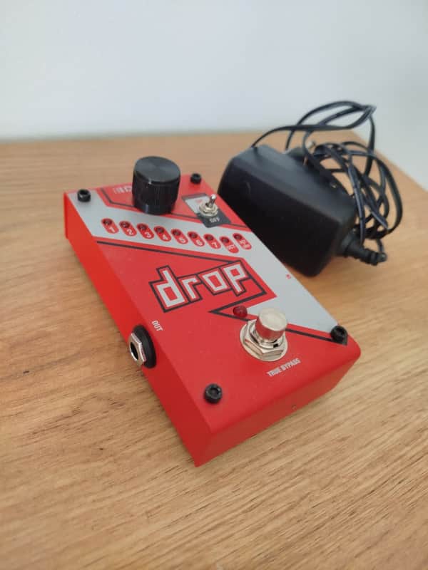 DigiTech Drop Compact Polyphonic Pitch-Shifter 2010s - Red image 1