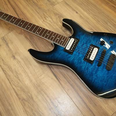 Dean MD X QUILT MAPLE TRANS BLUE BURST 2024 - blue burst image 6