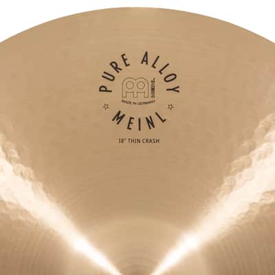 Meinl Cymbals PA18TC Pure Alloy Thin Crash - 18" image 4