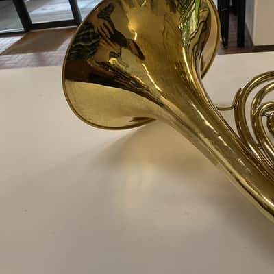 Very Clean Used Conn 14D Single F French Horn in Yellow Brass, Lacquered; with Case, Mouthpiece image 9