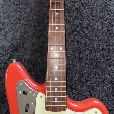 Used Fender Japan 60s Jaguar Candy Apple Red Solid Body image 4