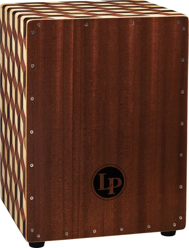 Latin Percussion LP1423 3D Cube Siam Oak/Indian Lilac String Cajon Bild 1