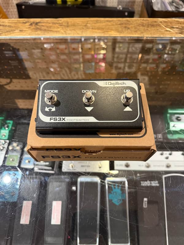 DigiTech FS3X 3 Button Footswitch 2010s - Black image 1