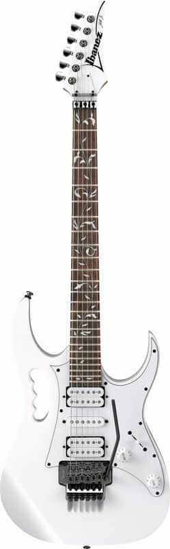 Ibanez JEMJR WH Steve Vai Electric Guitar image 1