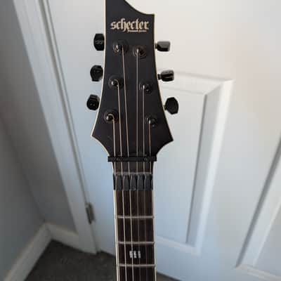 Schecter C-1 FR S SLS Evil Twin Satin Black image 5