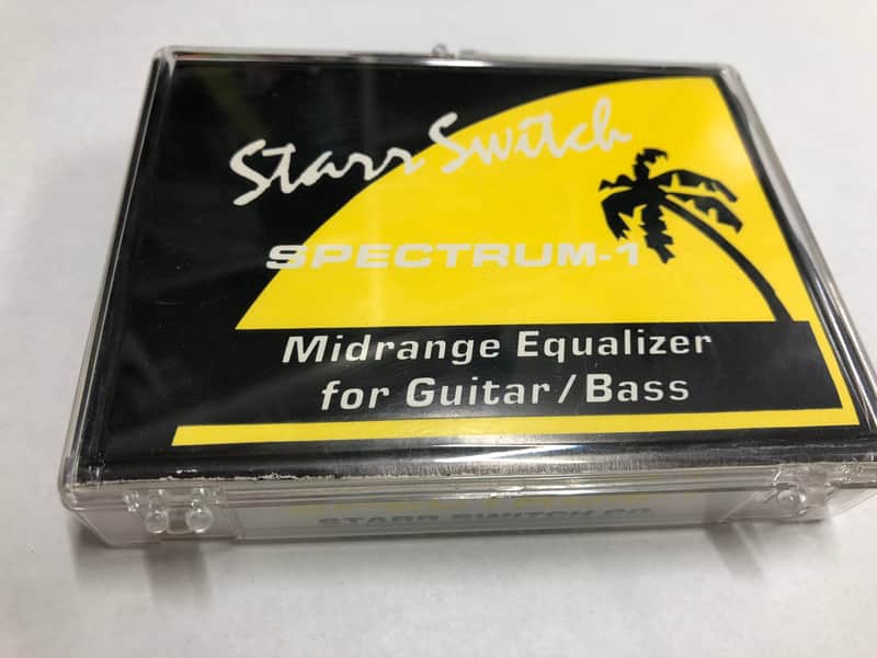 StarrSwitch Spectrum-1 On Board Midrange Equalizer/ Overdrive for Guitar/Bass image 1