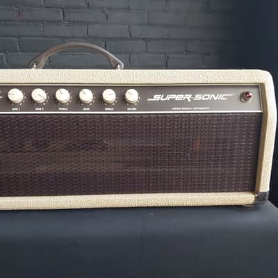 Fender Super-Sonic 60 Head 2-Channel 60-Watt Guitar Head - Blonde with Footswitch image 4