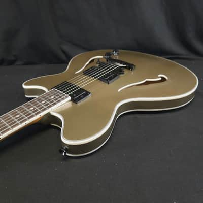 Tagima Ekosonic Hollow Body Electric Guitar Hard Case image 14