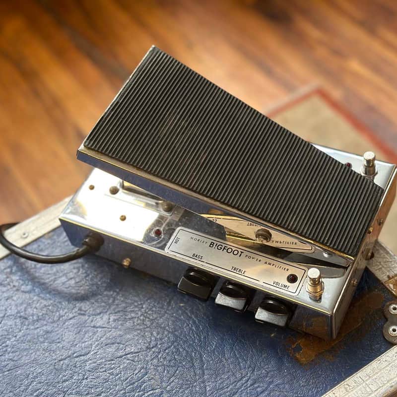 1970s Morley Bigfoot Power Amplifier – BPA 25/50 Silver