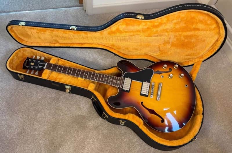 Gibson Custom Shop ES-335 ’61 Reissue VOS Sunburst image 1