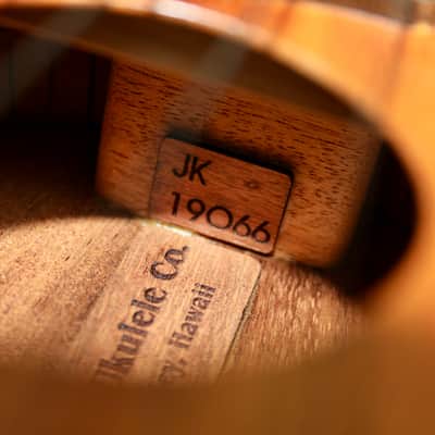 2001 G String Ukulele Co. Koa Longneck Soprano Ukulele W/ Carrying Case image 15