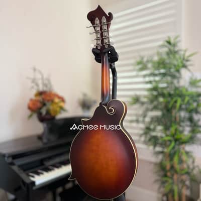 The Loar LM-310F Honey Creek F-Style Mandolin Brownburst + FREE D'addario EJ Strings image 5