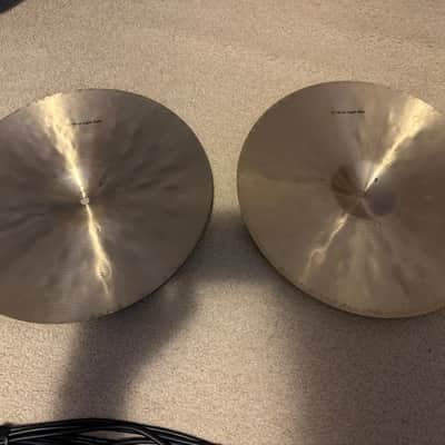 Sabian 15" Artisan Light Hi-Hat Cymbals (Pair) 2017 - 2019 - Natural image 2