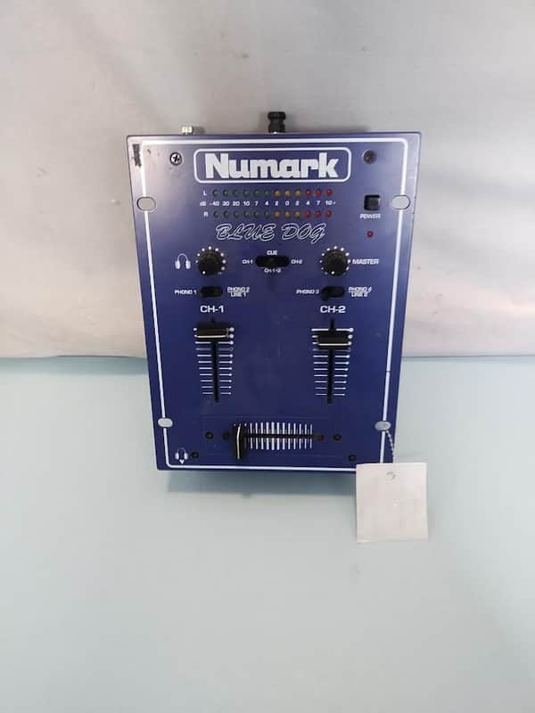 Numark DM900 Pre Amp Mixer - Blue and Black image 1