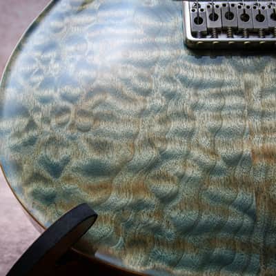 PRS USA Paul Reed Smith Custom 24 Tremolo "Faded Whale Blue + Ebony" (2017) image 10