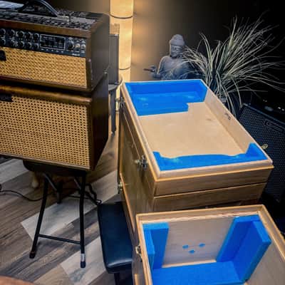 Mesa Boogie Mark IV Head + Cab - Imbuya Wood w/Custom Hand Built Road Case image 9