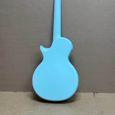 Enya Nova Go Carbon Fiber Acoustic Guitar w/ Gig Bag – Blue – Good Condition image 6