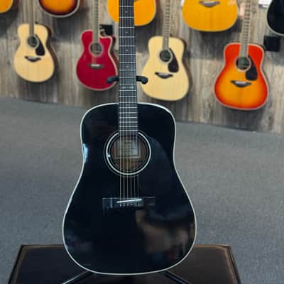 Sigma by Martin & Co DM-4B Acoustic Guitar - Black image 1