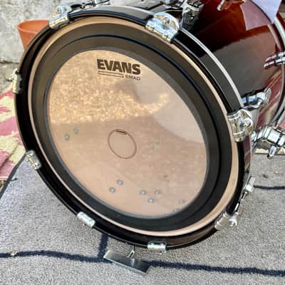 Sonor AQ2 16" x 15" Maple Bass Drum with Bass Mount Brown Fade Gloss image 5