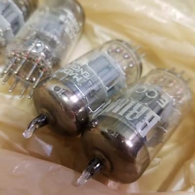Brimar ONE (1) 6DJ8 AT1000 TESTED Vacuum Tube England BVA ECC88 dual triode 1960-1972 image 1