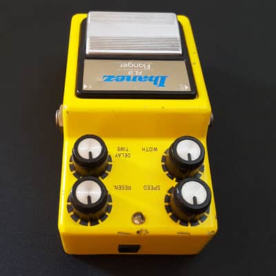 Ibanez FL9 Flanger Black Label MIJ Vintage 1982 - 1984 - Yellow image 4