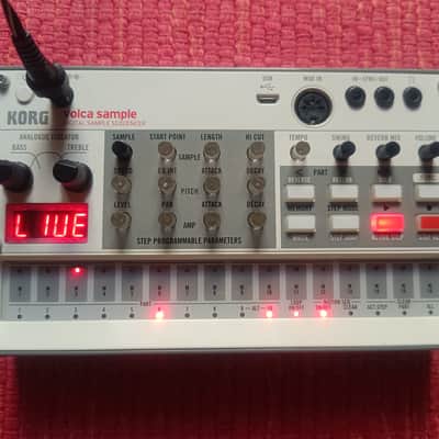Korg Volca Sample 2 Digital Sample Sequencer 2020 - White