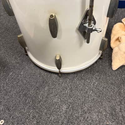 Slingerland Radio King 12x14 floor tom 1950 - white wrap image 5