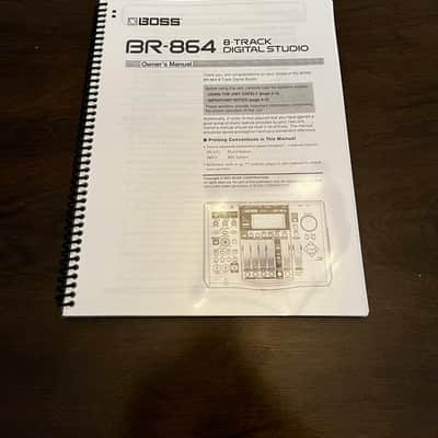 Boss BR-864 8-Track Digital Studio Recorder 2003 - 2006 - Includes Manual image 4