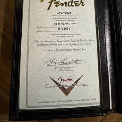 Fender Custom Shop '55 Precision Bass Heavy Relic image 8