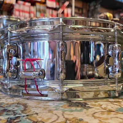 Used Sakae 14 x 5.5" Aluminum Snare Drum / SDM1455AL image 3