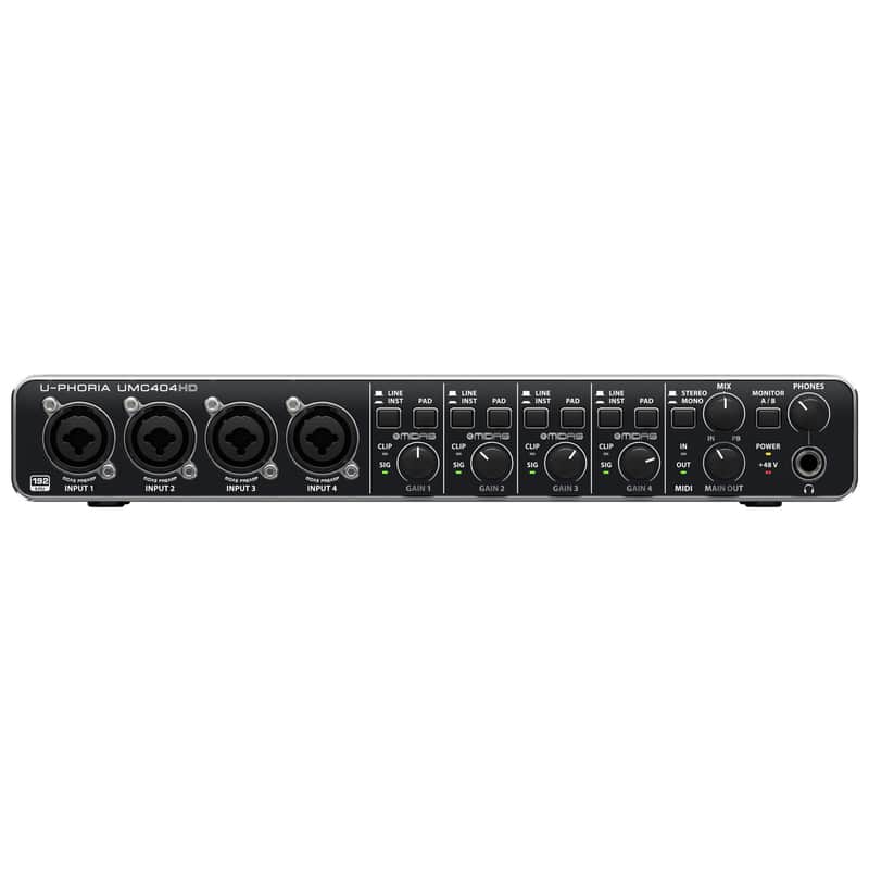 Behringer UMC404HD 4x4 USB Audio Interface image 1