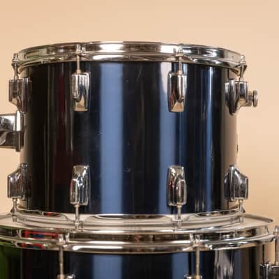 1970s Tama Imperialstar Mars 5LX Midnight Blue Drum Set image 14