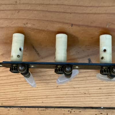 Vintage Engraved Fustero Classical Spanish Guitar Tuning Heads Tuners Circa 1970 image 8