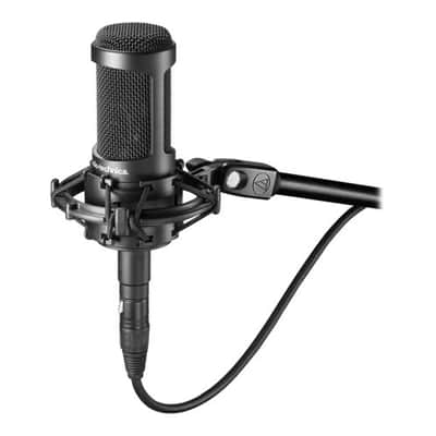 Audio Technica AT2035 Studio Condenser Microphone with Accessory Bundle image 10