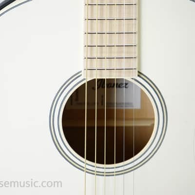 Ibanez AAM370E-OAW Advanced Acoustic - Open Pore Antique White image 4