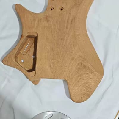 Mahogany Headless Guitar Body image 2