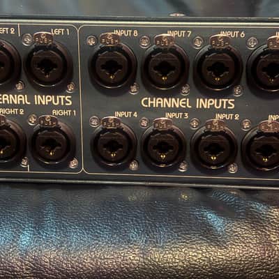 Inward Connection Nautilus Commander summing mixer Early 90s - Blue/Green and silver image 4