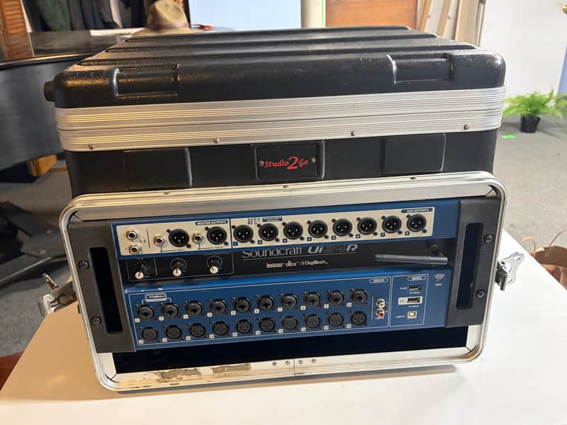 Soundcraft Ui24R Digital Mixer PLUS Studio2Go Road Case! image 1