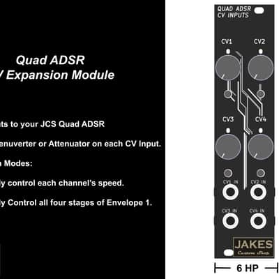 Quad ADSR Envelope Generator CV Expansion Module image 2