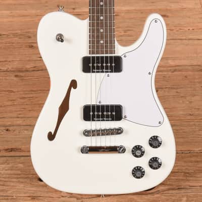 Fender Jim Adkins JA-90 Telecaster Thinline white 2022 image 1