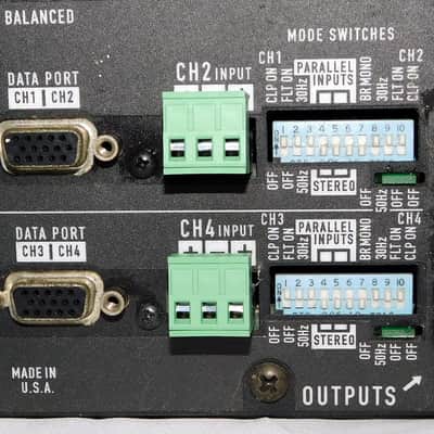 QSC DCA 1824 4 channel Theater Power Amplifier great for monitors image 5
