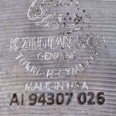 Zildjian 20" K Heavy Ride Cymbal 2660 grams VIDEO image 3