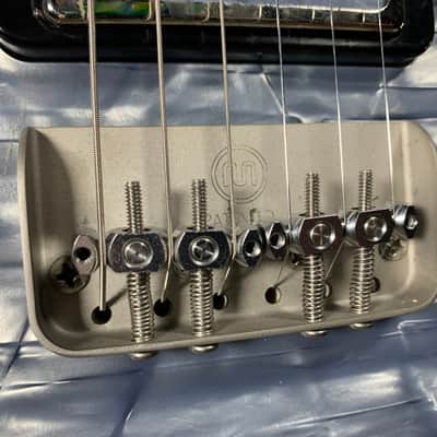 Rhoney Vireo 2010s Sky Blue Pearloid drum wrap top mastery bridge image 7