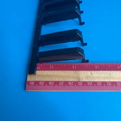 CASIO MT-240 Vintage Keyboard Replacement Part: Right Black Keys [2 Octaves] image 8