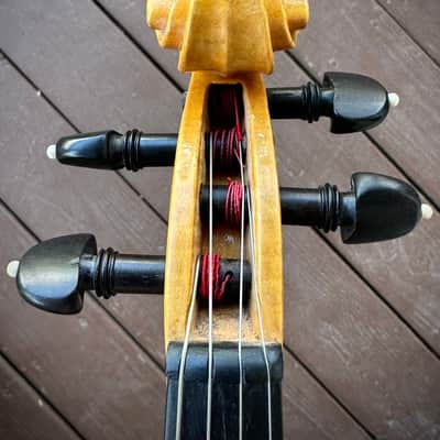 American Handmade Fiddle Violin by Lee Sprinkle of Vandalia, Illinois 1985 image 6