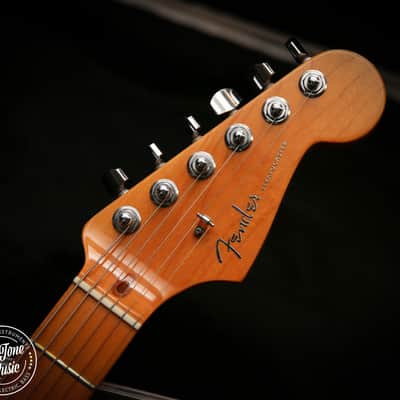 2009 Fender American Deluxe Stratocaster S1 Honey Blonde image 15